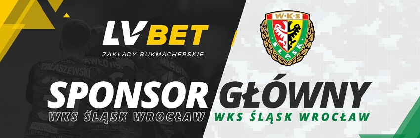 LV BET sponsorem głównym Śląska Wrocław do 2025